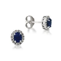 Orecchini Armonie Gioielli Donna in Oro bianco Zaffiro 0.96 Ct BC2239Z - BC2239Z